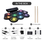 Bateria Musical Tapete Juguete Premium Recargable Ballestas