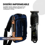 Bolso Viajero Bandolero Antirrobo Con Maquina De Afeitar Viajera