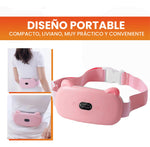 Masajeador Termico Abdominal Alivia Colicos Recargable Dolor Lumbar