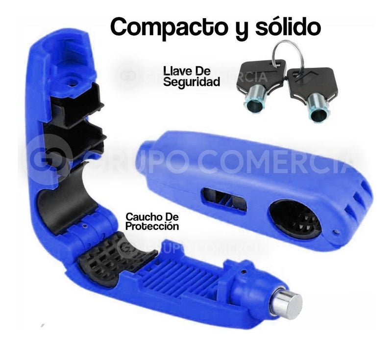 Candado Antirrobo Con Alarma Para Moto Manilar Universal