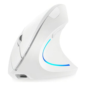 Raton Vertical Inalambrico Recargable Ergonomico De 2,4 G