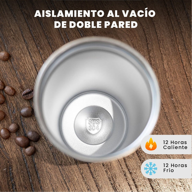 Termo Acero Inoxidable 900Ml Flip Straw Antiderrames