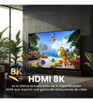 Cable Hdmi 8K 4K Hd Alta Velocidad 48Gbps 3 Metros Hd