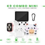 Smart Watch Deportivo Serie 8 Plus Con Audifonos Case Y Videojuegos K9