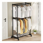 Organizador De Ropa Doble Elegante