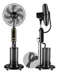 Ventilador Enfriador De Aire Aspersor De Agua 16 Pulgadas Control Remoto 3 Velocidades