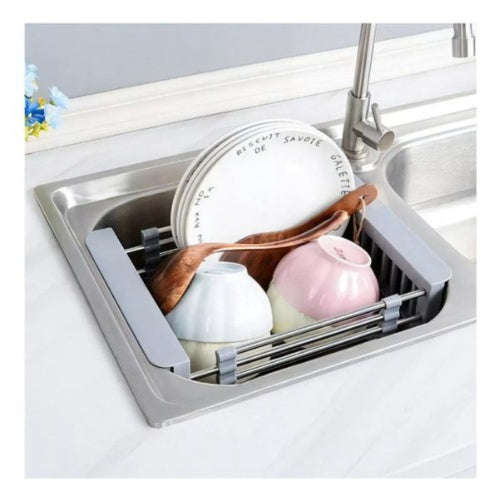 Platero Escurridor Organizador De Loza + Escurridor De Plato