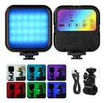 Luz Led Celular Camara Video Rgb Portable Spot Recargable