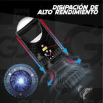 Par Bombillos Led Proyector Lupa Carro Moto 20.000 Lm Alta G