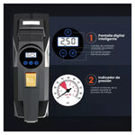 Combo Hidrolavadora Doble Bateria 48V Alta Presion + Compresor De Aire Portable Vehiculos 150Psi
