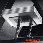 Base Tablet Soporte Ajustable Giratorio Corporativo Metalico