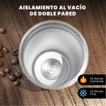 Termo Vaso Acero Inoxidable 532 Ml Frio/Calor Coffee Beige
