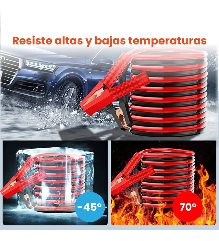 Cable De Iniciar Bateria Para Vehiculos 3 Metros 2500 Amperi