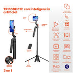 Palo Selfie Tripode Inteligencia Artificial 180 Cm Bluetooth