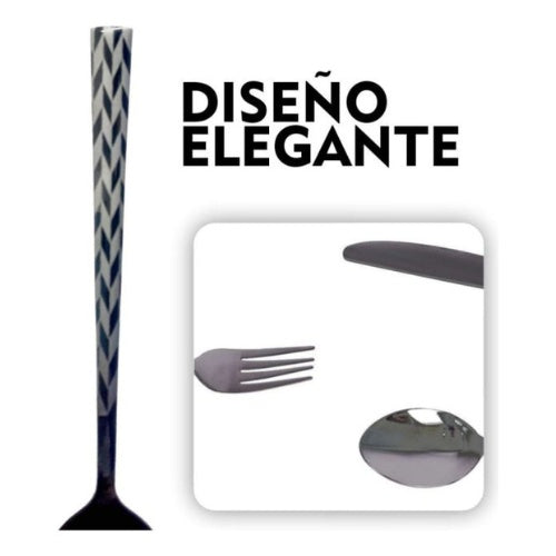 Set De Cubiertos Acero Inoxidable Quirurgico 30 Piezas