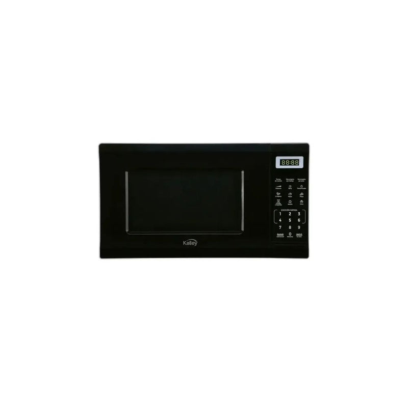 Microondas Kalley Digital 20 Litros 700W Negro Panel Tactil 10 Niveles