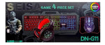 Combo Gamer Kit Teclado Mouse Diadema Pad Mouse Rgb Gamer