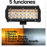 Exploradora 8000 Lm 5 Funciones Dual Color Alta Potencia
