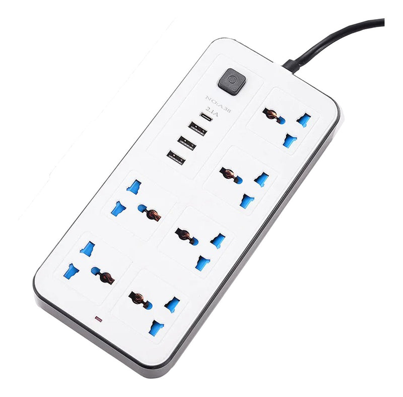 Multitoma Extension Proteccion 10 En 1 Usb / Usb C