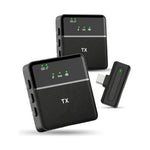 Microfono De Solapa Profesional Inalambrico Audio Claro Reduccion De Ruido Compatible Android Y Ios