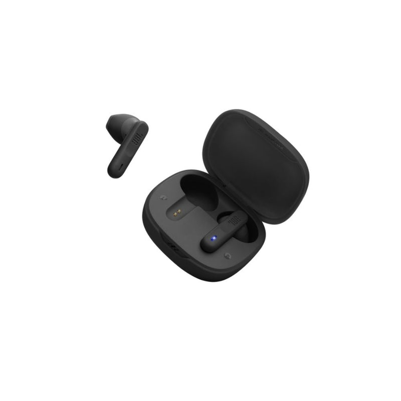 Audifonos Jbl Wave Flex Bluetooth Tws Con Estuche De Carga Negro