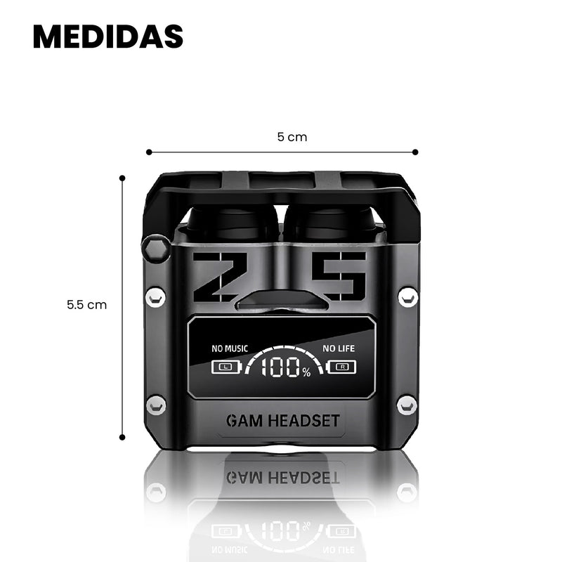 Combo 2 Pares De Auriculares Gr88 M25 Audifonos Bluetooth