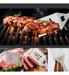 Set Parrilla Bbq 25 Piezas Con Maletin Acero Lujo Kit Asados