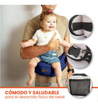 Cargador Ergonomico Azul Oscuro Canguro Cintura Para Bebes