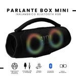 Parlante Mini Boom Box Bluetooth Jbl Inalambrico Negro Replic 1.1