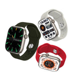 Reloj Inteligente Amoled H9 Plus Pulso Siliconado Verde Mobulaa Llamadas