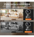 Camara Espia Inalambrica Hd Robot Inteligente Con App Discreta Con Modo Noche