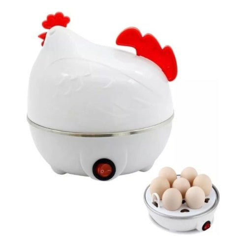Hervidor Cocinador De Huevos Electrico A Vapor Gallina X7 Espacios