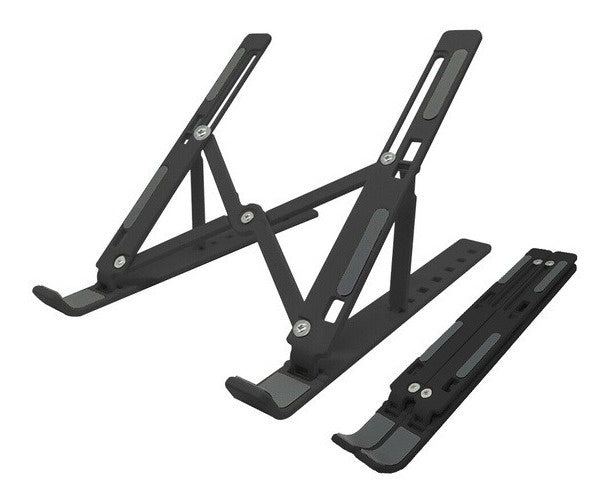 Base Soporte Para Portatil Ergonomica Reclinable 7 Niveles Color Negro