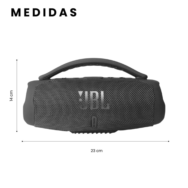 Parlante Mini Boom Box Bluetooth Jbl Inalambrico Gray Replic 1.1