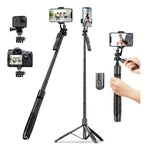 Palo Selfie Tripode Aluminio Extra Largo Profesional 160Cm