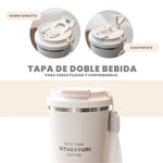 Termo Vaso Acero Inoxidable 532 Ml Frio/Calor Coffee Beige