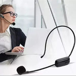 Microfono Conferencia Diadema Bluetooth 5.0 Con Adaptador Jack 3.5 Corporativa