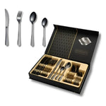 Set De Cubiertos De 24 Piezas Acero Inoxidable Original