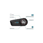 Intercomunicador Bluetooth Freedconn Ky-Pro Moto Cascos, Llamadas Y Musica Hd
