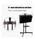 Soporte Piso Pedestal Para Tv Smartv Pc Laptop Para Presentacion Ruedas Hasta 70 Pulgadas