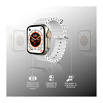 Combo Smartwatch T8 Ultra Plus + Audifonos Airpods Pro (Segunda Generacion) Full Calidad 1.1