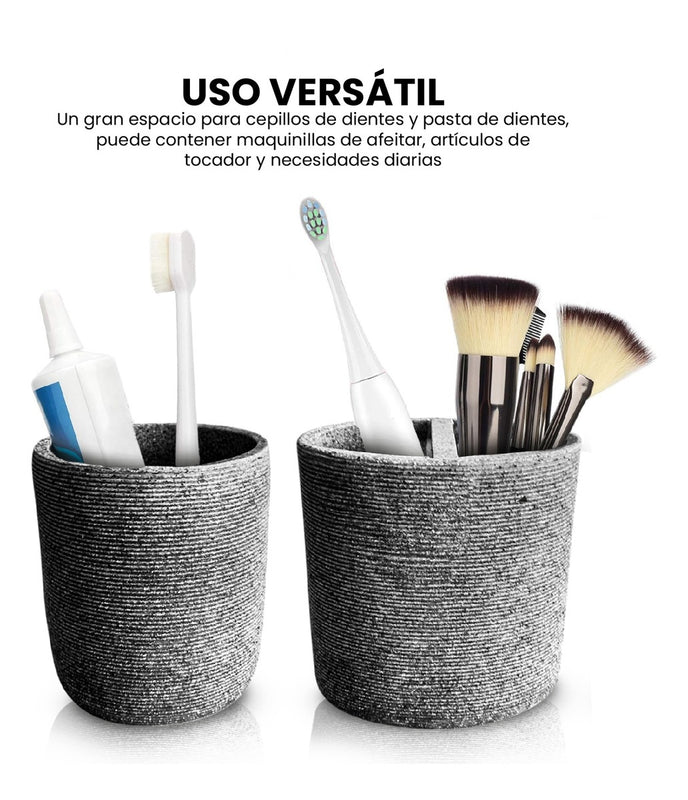 Organizador De Bano 4 Piezas De Lujo Con Dispensador De Jabon Premium Elegante
