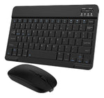 Teclado Para Pc Con Mouse Inalambrico Recargable Slim