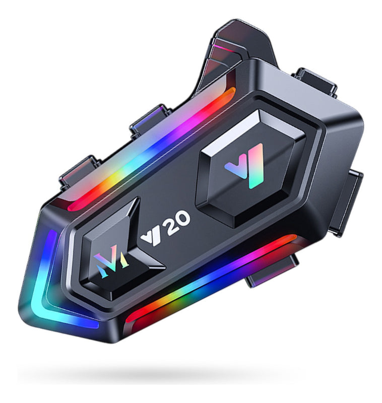 Intercomunicador Bluetooth Para Casco De Moto Manos Libres Ipx6 Universal