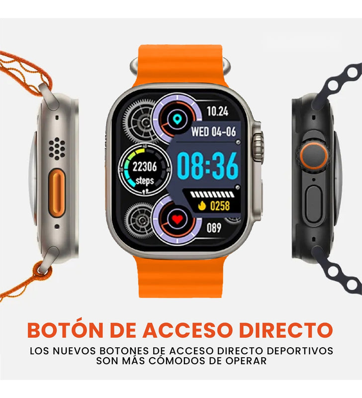Smart Watch V70 7 Pulsos Diversos Colores Modo Deportivo Android Ios