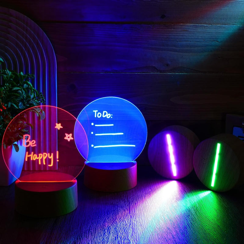 Lampara Led Mesa Personalizable Rgb Con Control Remoto