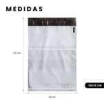 Bolsas De Seguridad Porta Guia Para Mensajeria 19 X 25 Ecommerce Biodegradable