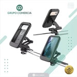 Combo Soporte Holder Para Celular Manubrio Moto + Soporte Camara Para Casco