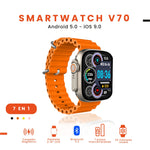 Smart Watch V70 7 Pulsos Diversos Colores Modo Deportivo Android Ios