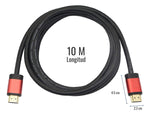 Cable Hdtv 10 Metros Alta Definicion Hd 1080P Velocidad 4K